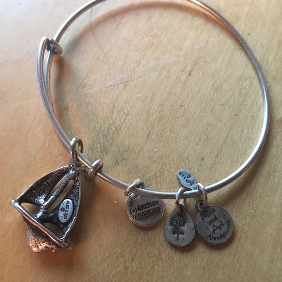 Alex and Ani Bangle | Sailboat - Picture 4 of 9